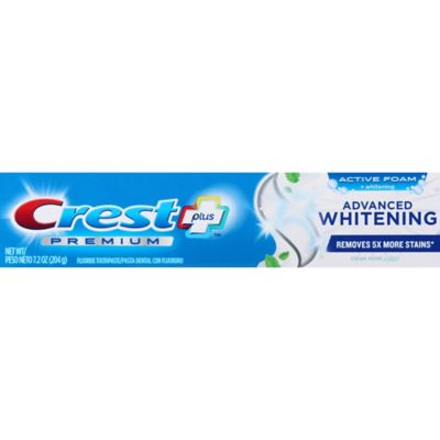 Crest&reg; Premium Plus 7.2 oz. Advanced Whitening Toothpaste in Clean Mint