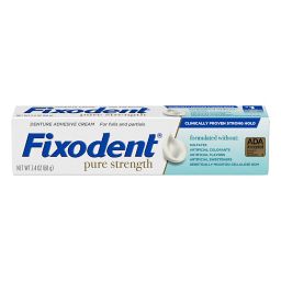 Fixodent® 2.4 oz. Pure Strength Denture Adhesive Cream