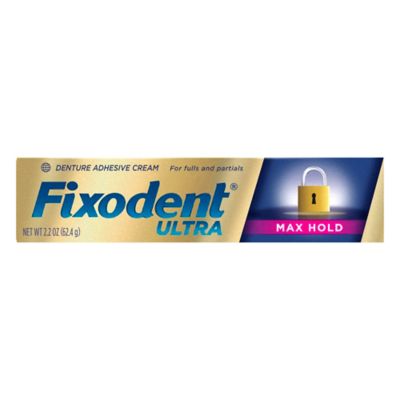 Fixodent&reg; 2.2 oz. Ultra Max Hold Denture Adhesive Cream