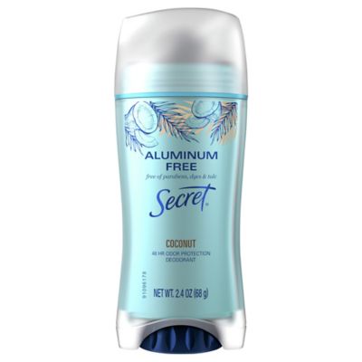 Secret&reg; Aluminum Free 2.4 oz. Invisible Solid Deodorant in Coconut