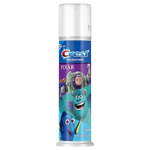 Alternate image 1 for Crest® Kid's 4.2 oz. Toy Story® Toothpaste Pump in Strawberry