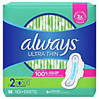 Alternate image 0 for Always Ultra Thin 58-Count Size 2 Super Unscented Pads with Wings