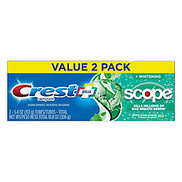 Crest® Complete Plus Scope 2-Pack 5.4 oz. Whitening Toothpaste in Minty Fresh