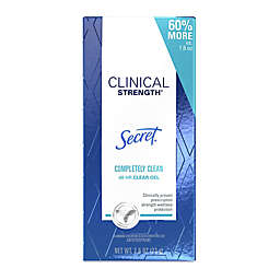 Secret® Clinical Strength 2.6 oz. Clear Gel Antiperspirant Deodorant in Completely Clean