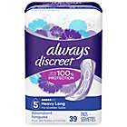 Alternate image 0 for Always&reg; Discreet Size 5 Heavy Long 39-Count Incontinence Pads