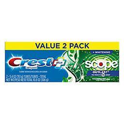 Crest® Plus Scope Outlast Complete Whitening Toothpaste 5.4 oz (2-Pack)