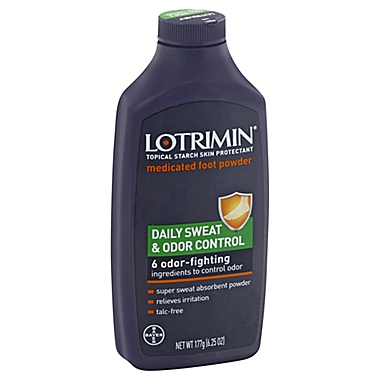 Lotrimin&reg; Daily Sweat and Odor Control 6.25 oz. Medicated Foot Powder. View a larger version of this product image.