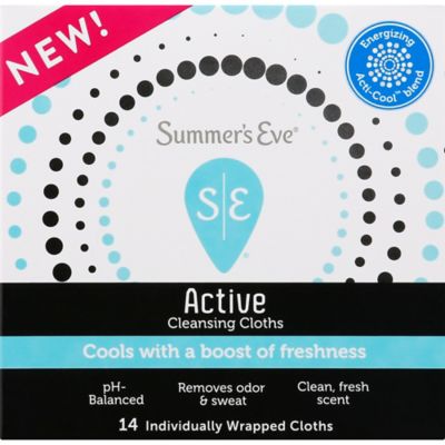 Summer&#39;s Eve&reg; 14-Count Active Cooling Cloths