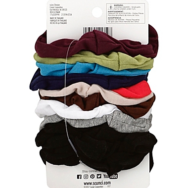 Scunci&reg; Value 12-Count The Original Assorted Scrunchies. View a larger version of this product image.