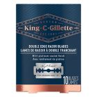 Alternate image 0 for King C. Gillette&reg; 10-Count Double Edge Safety Razor Blades for Shaving