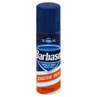 Barbasol&reg; 2 oz. Sensitive Skin Shave Cream