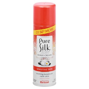 Pure Silk&reg; 10.88 oz. Sensitive Skin Spa Therapy Shave Cream. View a larger version of this product image.