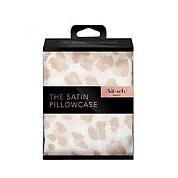 KITSCH The Satin Standard/Queen Pillowcase in Leopard