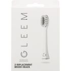Alternate image 1 for Gleem 2-Count Battery Toothbrush Brush Head Refills in White