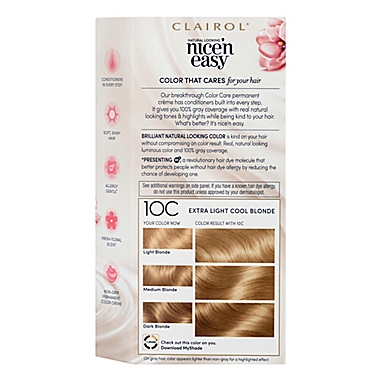 Clairol&reg; Nice &#39;N Easy Root Touch-Up Permanent Hair Color in 10C Extra Light Cool Blonde. View a larger version of this product image.