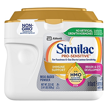 Similac&reg; Pro-Sensitive&trade; 22.5 oz. Infant Formula for Immune Support with Iron. View a larger version of this product image.
