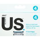 Alternate image 0 for BIC&reg; Us. 4-Count 5-Blade Razor Refill Cartridges