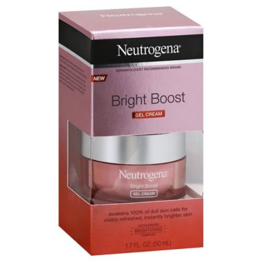 Neutrogena&reg; 1.7 oz. Bright Boost Gel Cream. View a larger version of this product image.