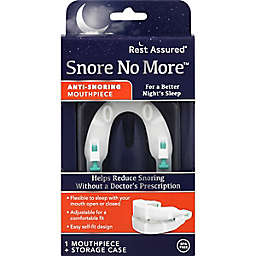 Rest Assured&reg; Snore No More&trade; Anti-Snoring Mouthpiece