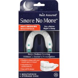 Rest Assured® Snore No More™ Anti-Snoring Mouthpiece