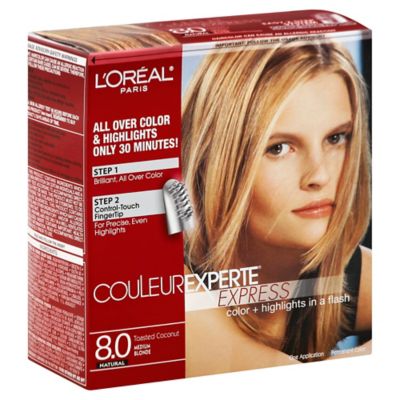 L&#39;Oreal&reg; Paris Couleur Experte&reg; Hair Color + Highlights in 8.0 Toasted Coconut