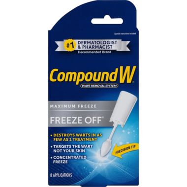 Compound W&reg; 8-Count Freeze Off&reg; Wart Removal System. View a larger version of this product image.