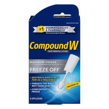 Compound W&reg; 8-Count Freeze Off&reg; Wart Removal System. View a larger version of this product image.