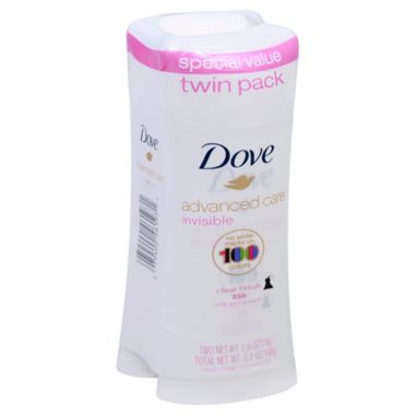 Dove&reg; Dry Spray Invisible Clear Finish 3.8 oz. Anti-Perspirant (Set of 2). View a larger version of this product image.