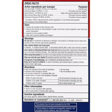 Cold-EEZE&reg; Plus Defense 25-Count Lozenges in Manuka Honey Lemon. View a larger version of this product image.