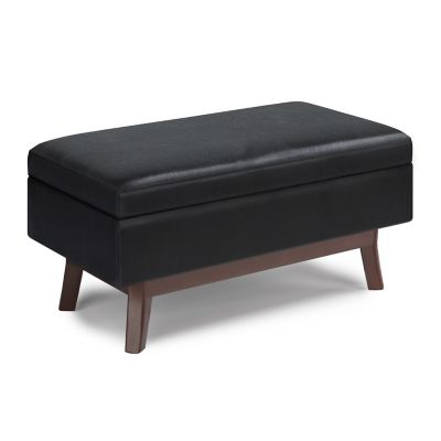 Black Storage Bench | Bed Bath \u0026 Beyond