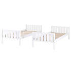 Alternate image 4 for Forest Gate&trade; Traditional Twin Over Twin Bunk Bed in White