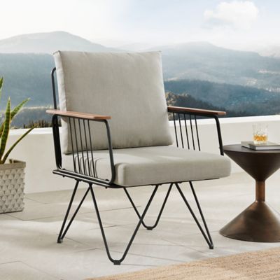 Forest Gate&trade; Modern Hairpin Patio Chair
