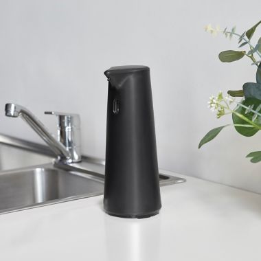 Studio 3B&reg;&trade; Finch Sensor Soap Dispenser in Black. View a larger version of this product image.