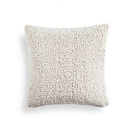 Lush Decor Cozy Soft Sherpa Reversible Pillow Cover in Natural