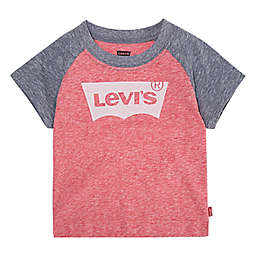 Levi's® Raglan T-Shirt in Red/Grey
