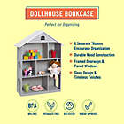 Alternate image 2 for Wildkin Dollhouse Bookcase in Grey