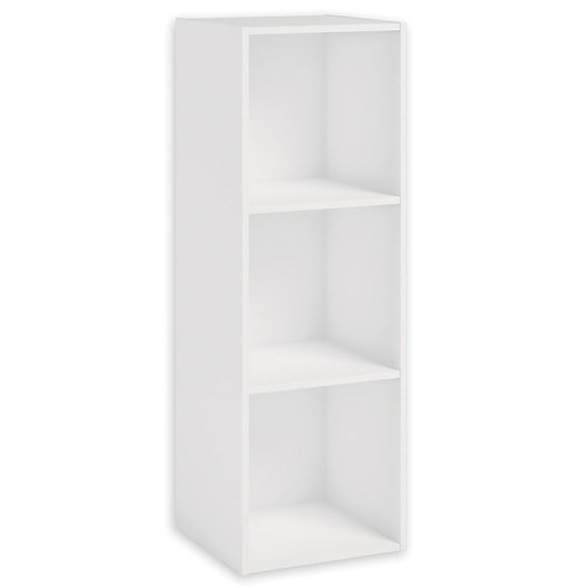 Alternate image 1 for Simply Essential™ 3-Cube Organizer in Soft White