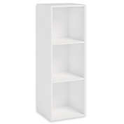 Simply Essential&trade; 3-Cube Organizer in Soft White