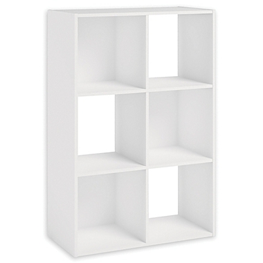 Simply Essential&trade; 6-Cube Organizer in Soft White. View a larger version of this product image.