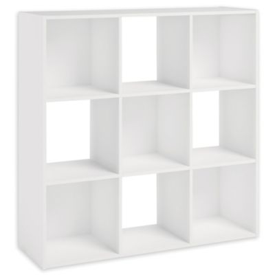 Simply Essential&trade; 9-Cube Organizer in Soft White