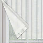 Alternate image 1 for Bee & Willow Stripe Lined Valance Silver