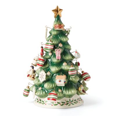 Lenox&reg; Treasured Traditions 26-Piece Twelve Days of Christmas Tree Set in Ivory