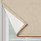 Alternate image 1 for Bee &amp; Willow&trade; Textured Herringbone Weave Window Valance in Taupe