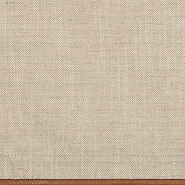 Bee &amp; Willow&trade; Textured Herringbone Weave Window Valance in Taupe. View a larger version of this product image.