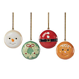 Lenox&reg; Macaron Christmas Characte Ornaments (Set of 4)