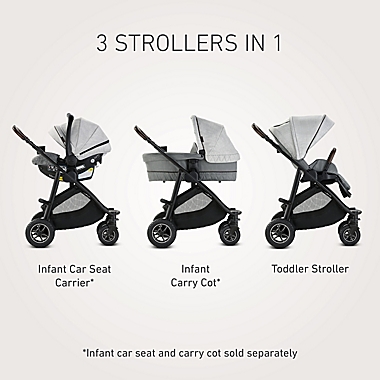 Graco&reg; Premier Modes&trade; Lux Stroller in Midtown. View a larger version of this product image.