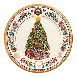 Lenox® Holiday Trees Around The World 2021 Costa Rica Collector's Dinner Plate