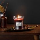 Alternate image 1 for WoodWick&reg; Smoked Walnut & Maple Medium Hourglass Candle