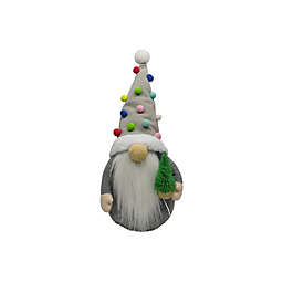 H for Happy™ LED Gnome Christmas Figurine in Green