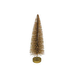 Bee & Willow™ 9-Inch Small Bottle Brush Tree in Gold